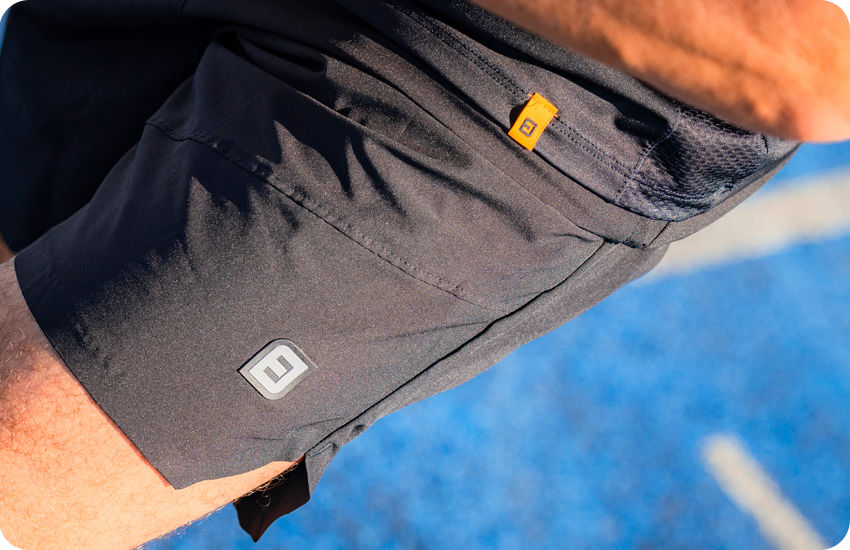 shorts de corrida masculino preto